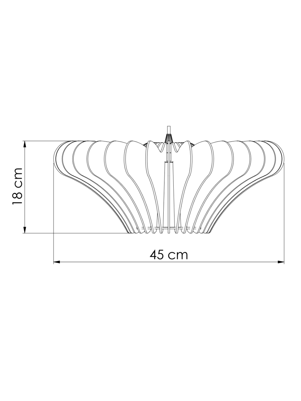 Luminaria Pendente Madeira Araca LMC434 Ø45cm, Balcao de cozinha, Bancada de Cozinha, Bancada Area Gourmet